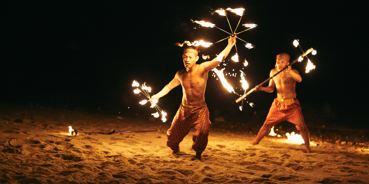 Thai Fire Dancers