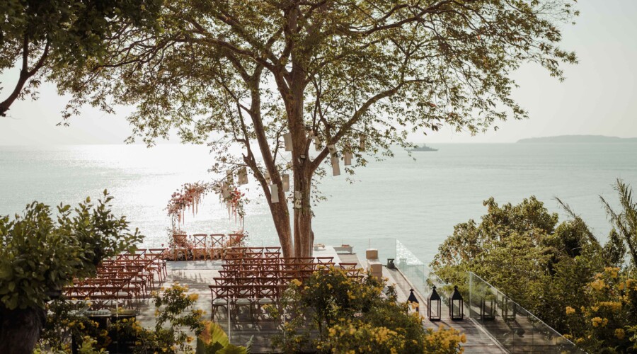 Wedding Terrace Ceremony