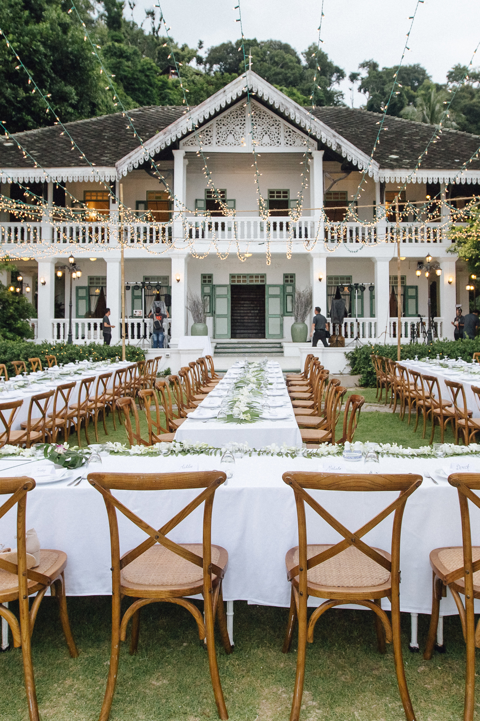 Panwa House Lawn Reception