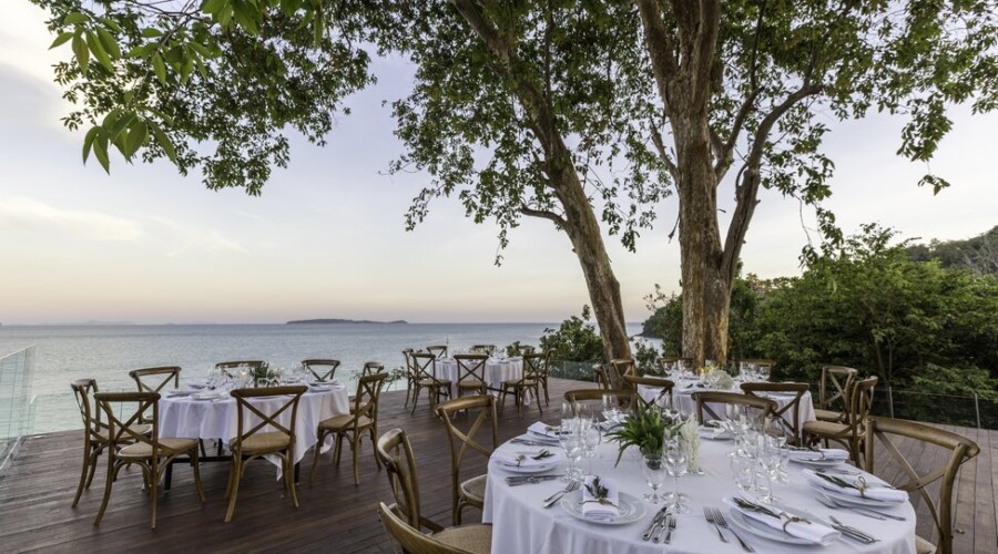 Wedding Terrace Reception