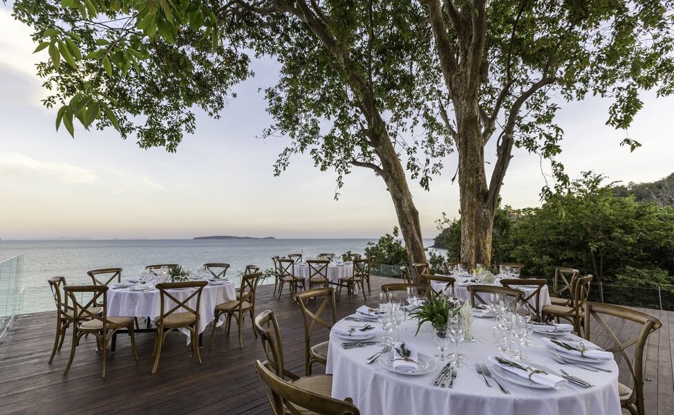 Wedding Terrace Reception