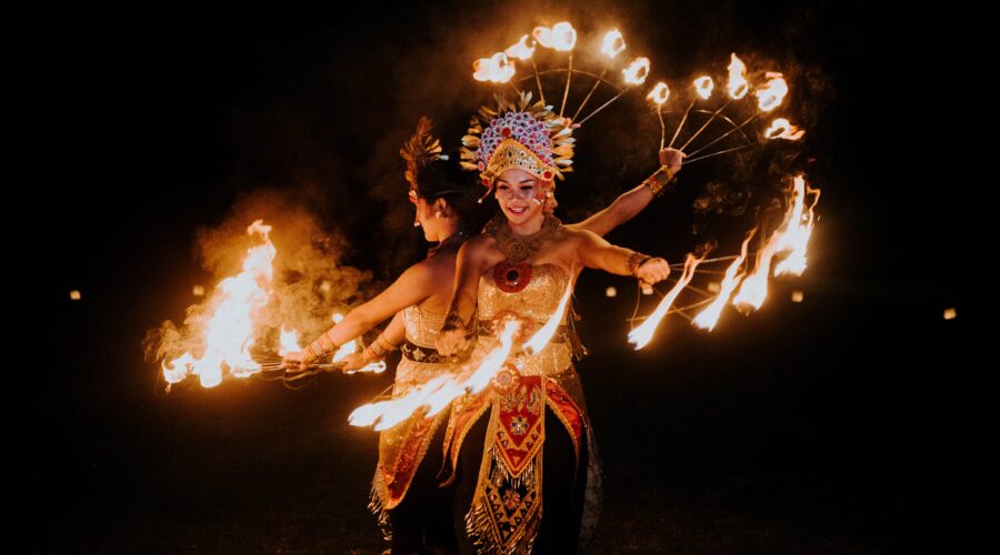 Balinese Fire Dancers