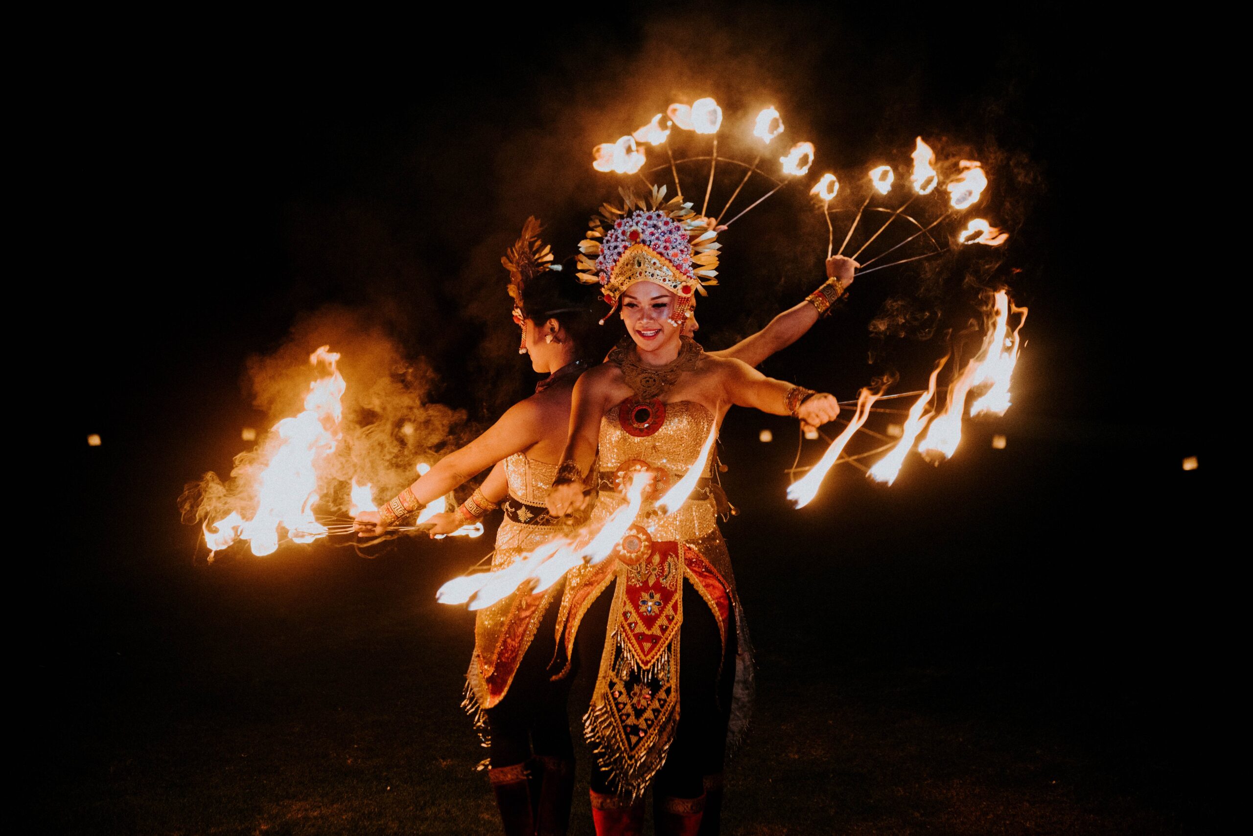 Balinese Fire Dancers