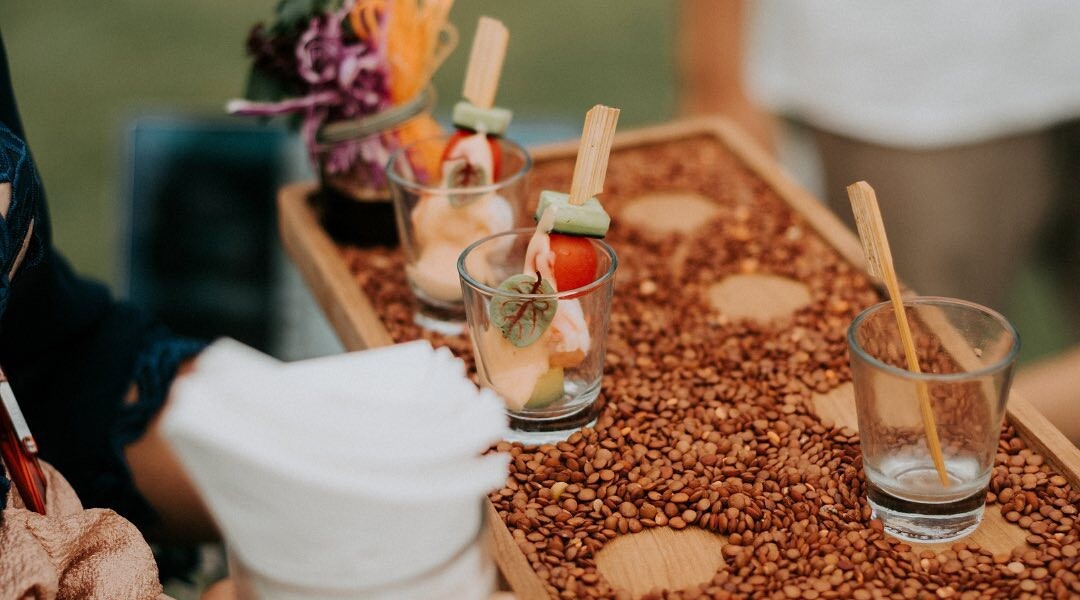 Canapes + Beverages