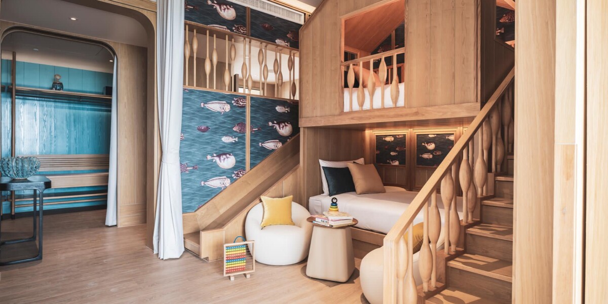 Grand Family Sea View Suite Bunk Beds