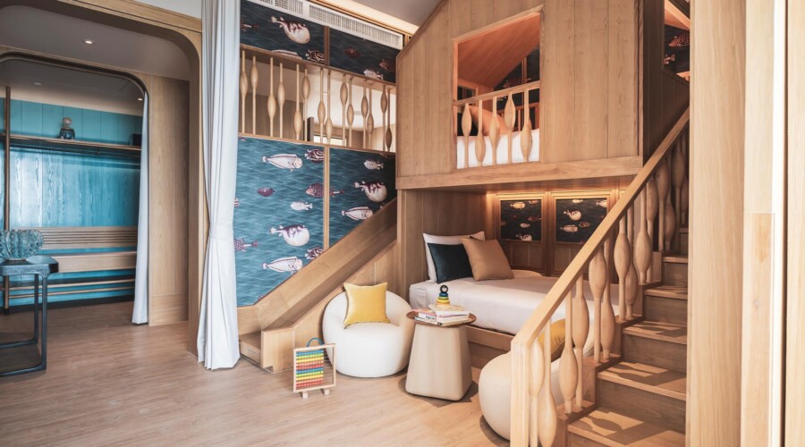Grand Family Sea View Suite Bunk Beds