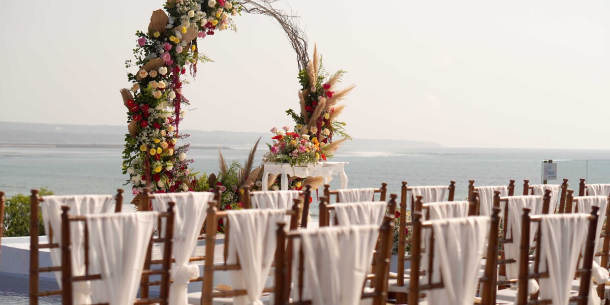 Floating Pool Deck Ceremony