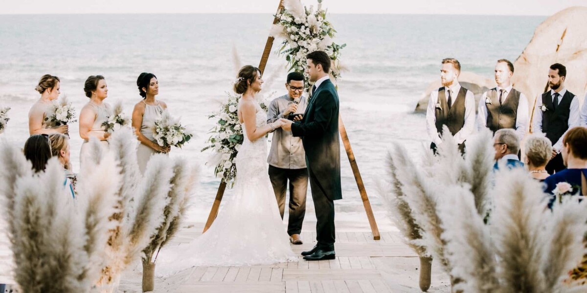 Private Beach Ceremony