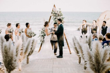 Private Beach Ceremony