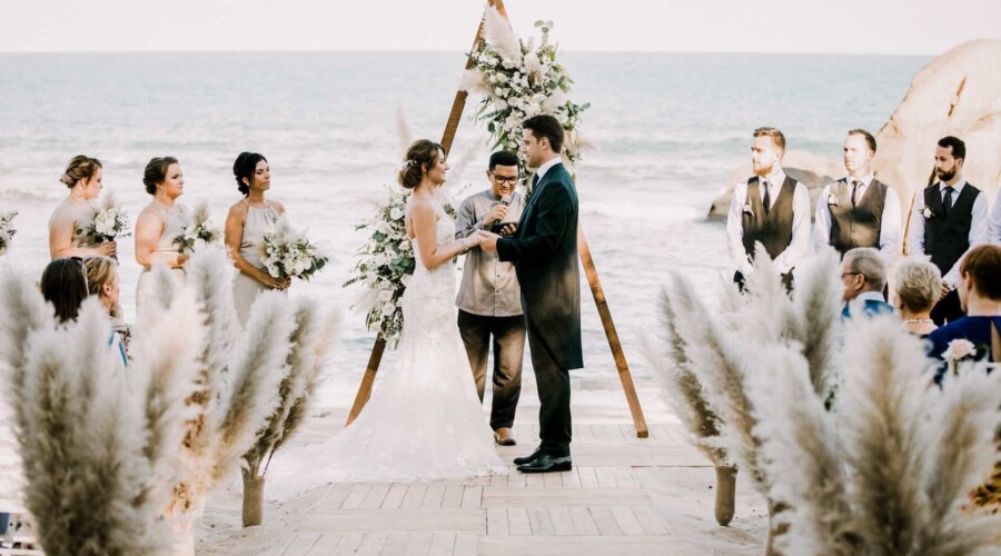 Private Beach Ceremony