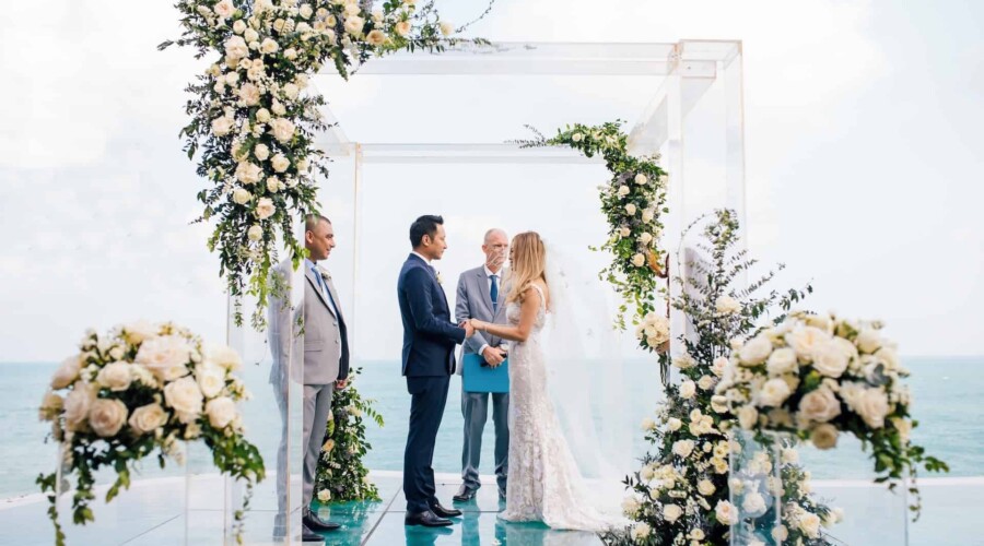 Pool Villa Suite Deck Ceremony