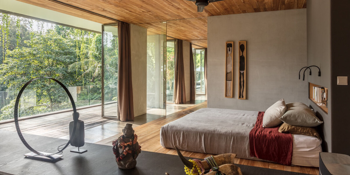 Luxurious bedrooms