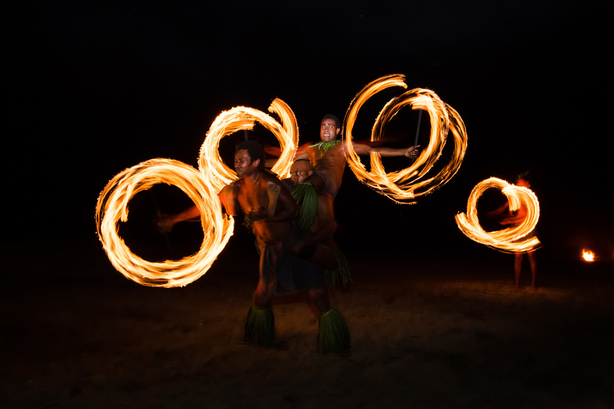 Local Fire Dancers