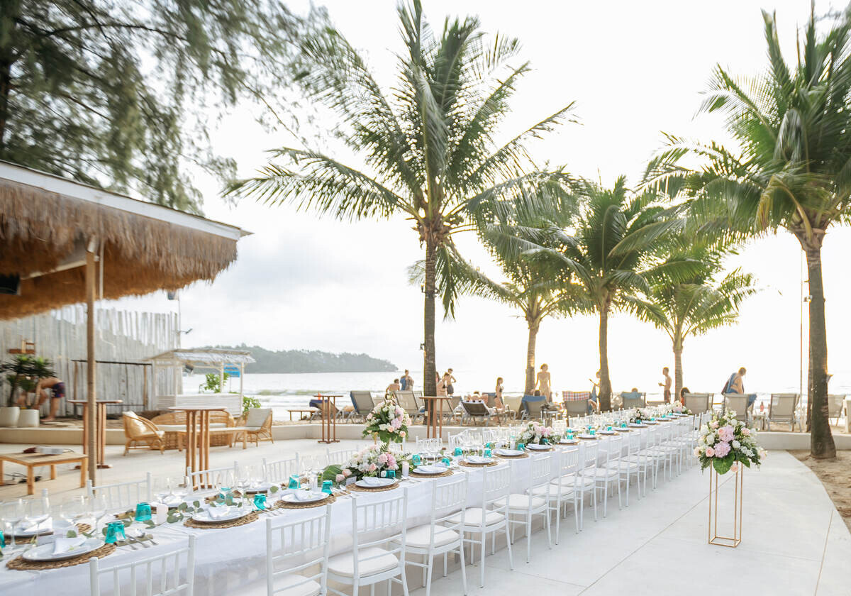 Beachfront Reception