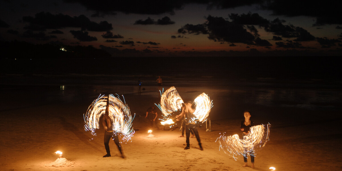 Local Fire Dancers