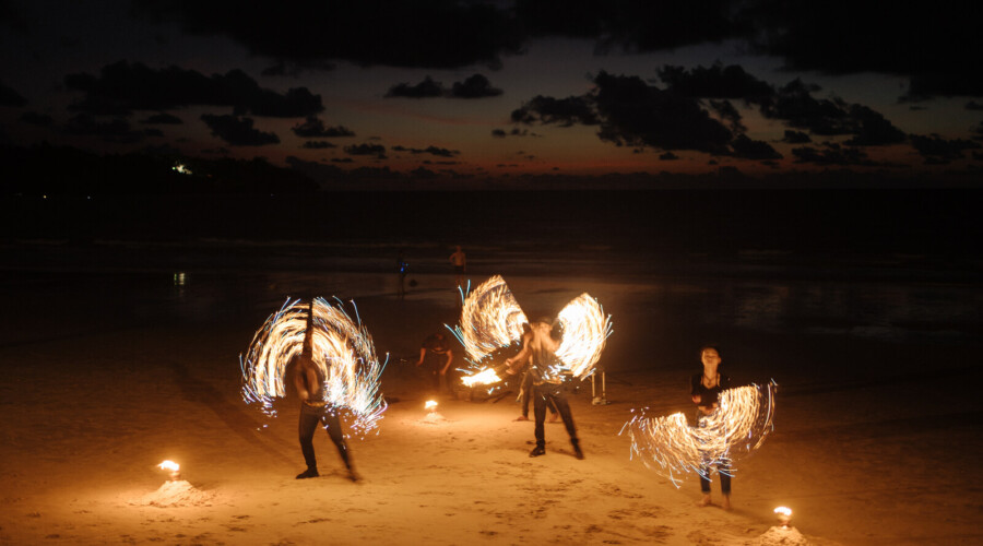 Local Fire Dancers