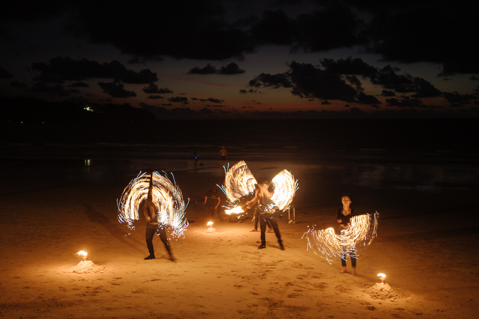 Local Fire Dancers