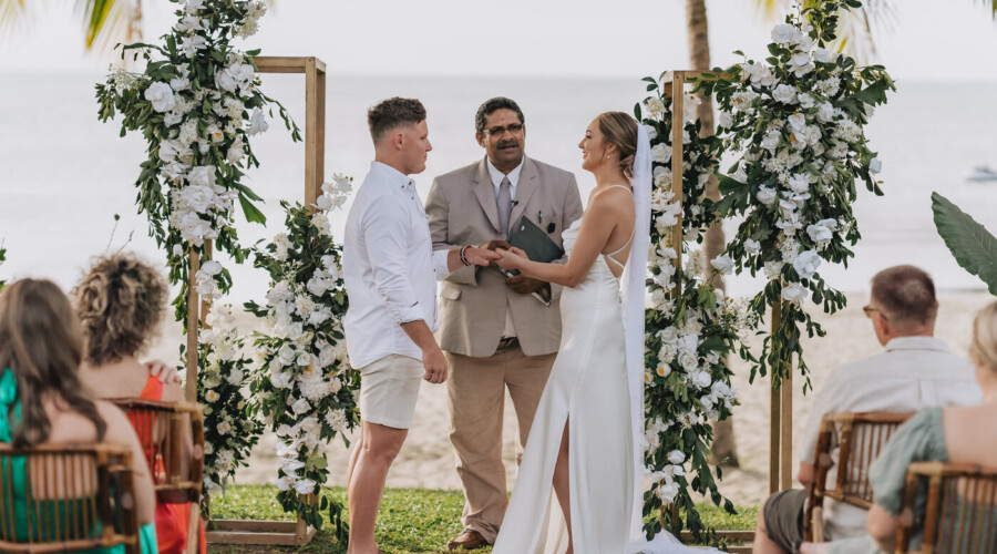 Beachfront Ceremony