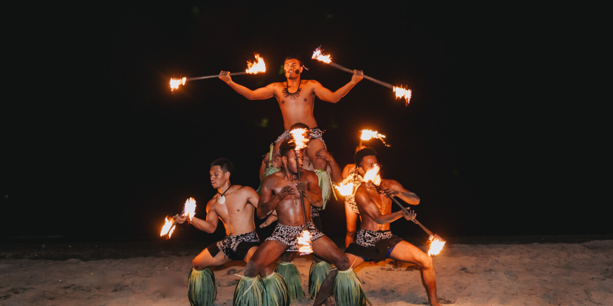 Fijian Fire Dancers