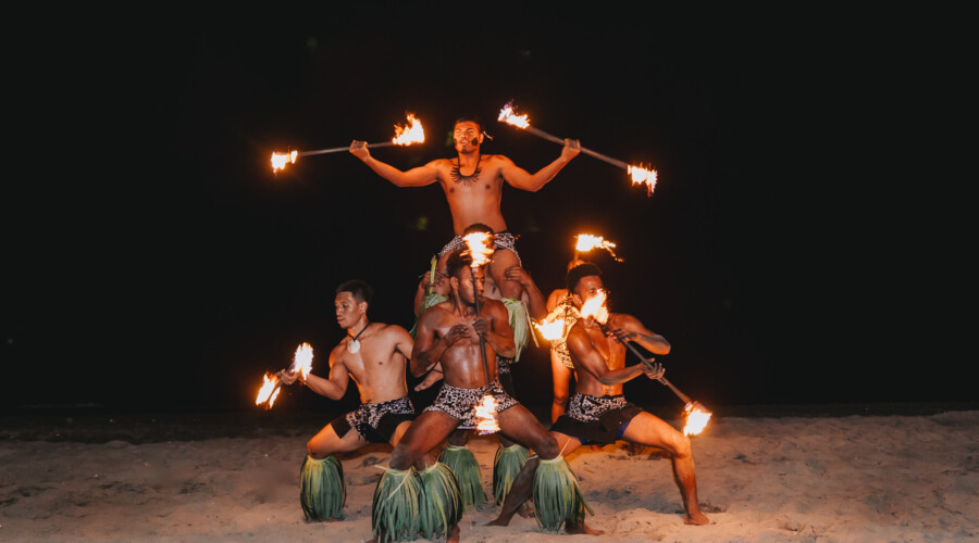 Fijian Fire Dancers