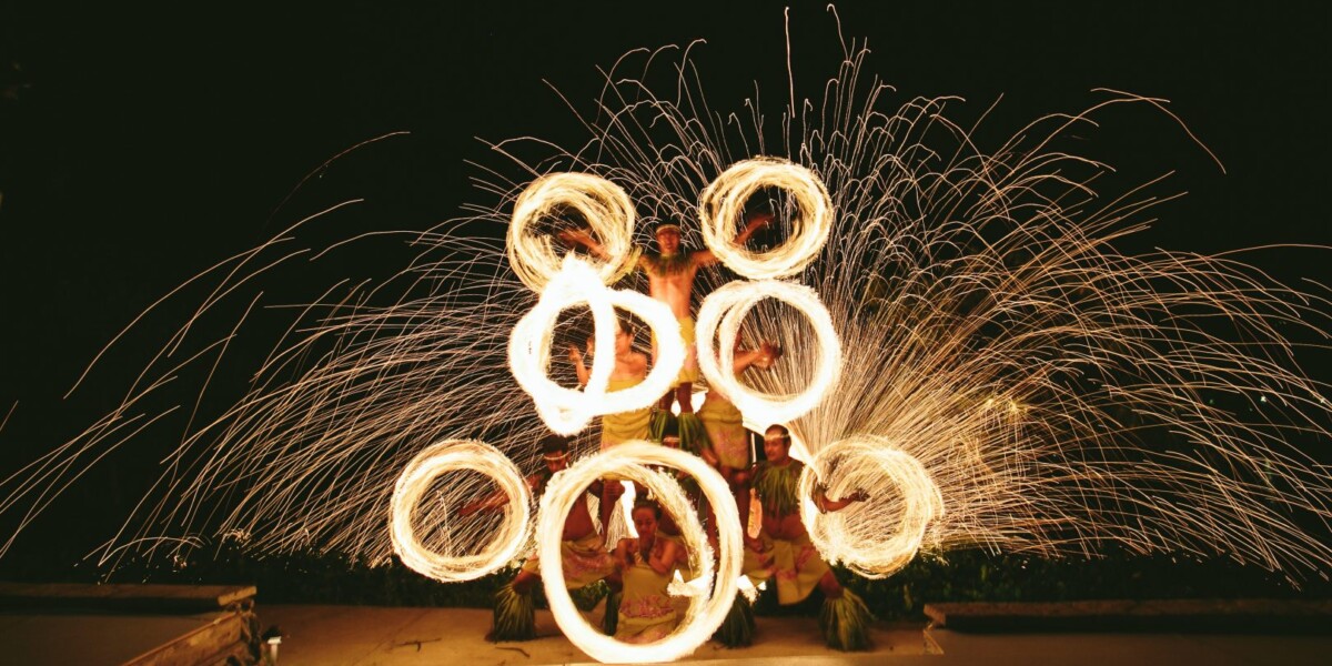 Fijian Fire Dancers