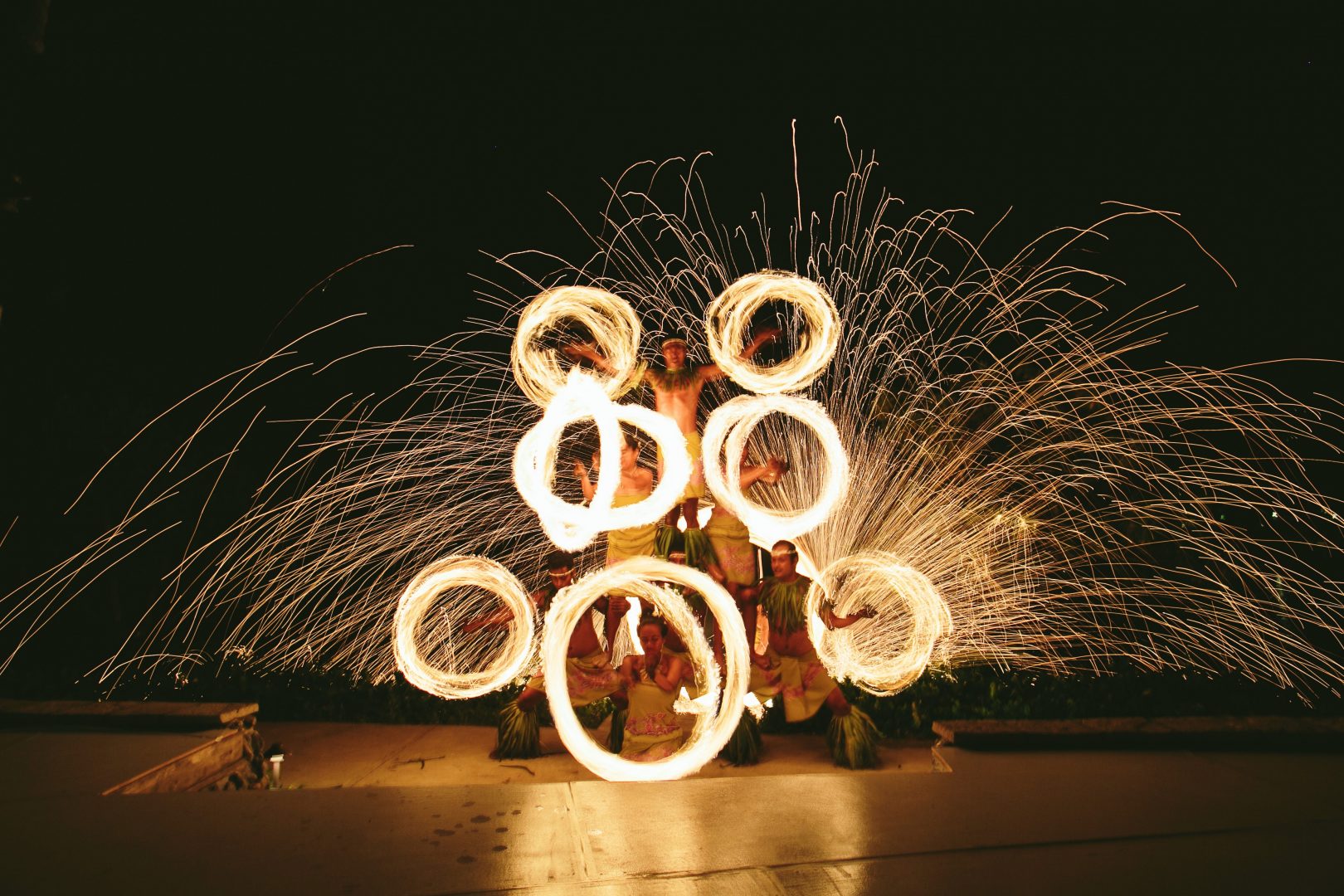 Fijian Fire Dancers