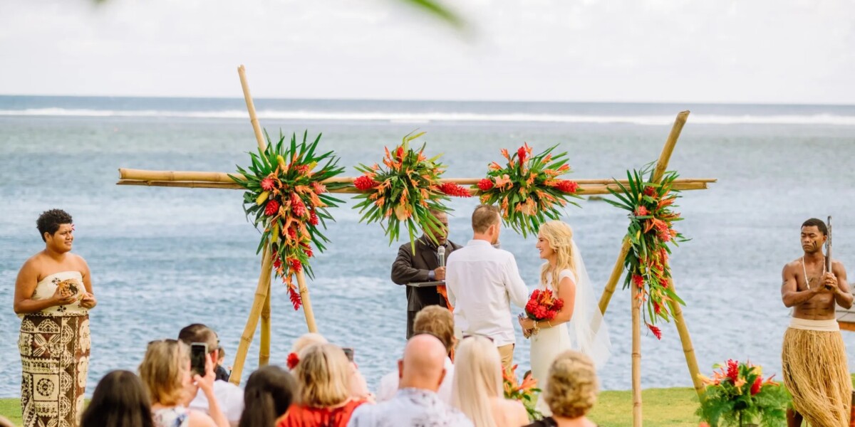 Beachfront Lawn Ceremony