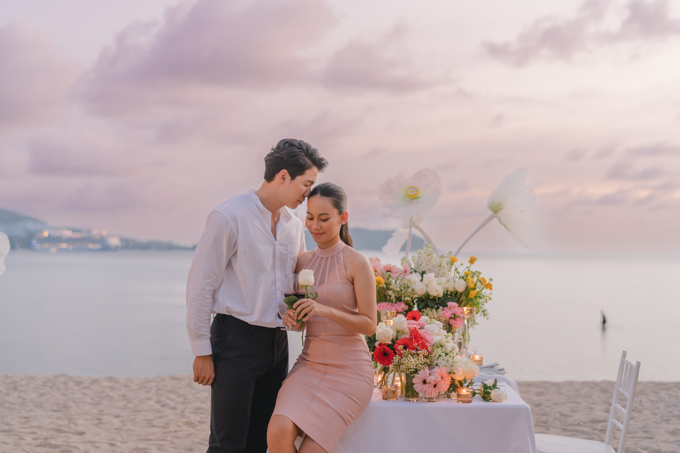 Romantic Beach Dinner