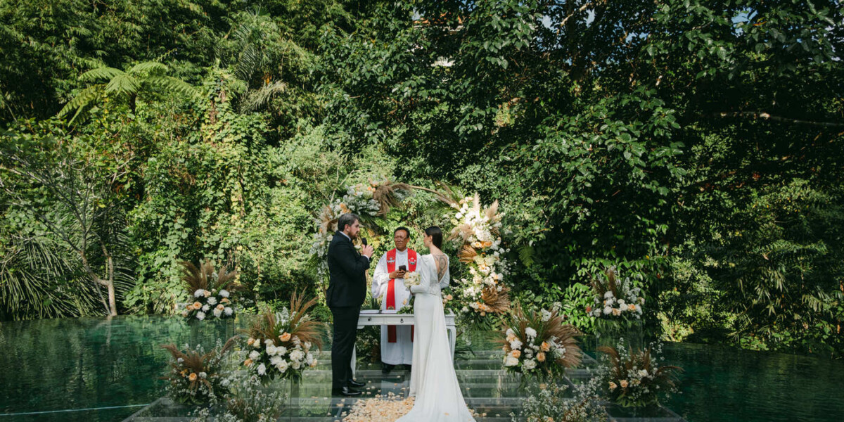 Aksari Infinity Pool Ceremony
