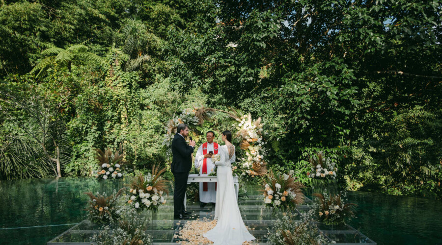 Aksari Infinity Pool Ceremony