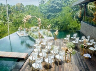 Floating Deck on Infinity Pool