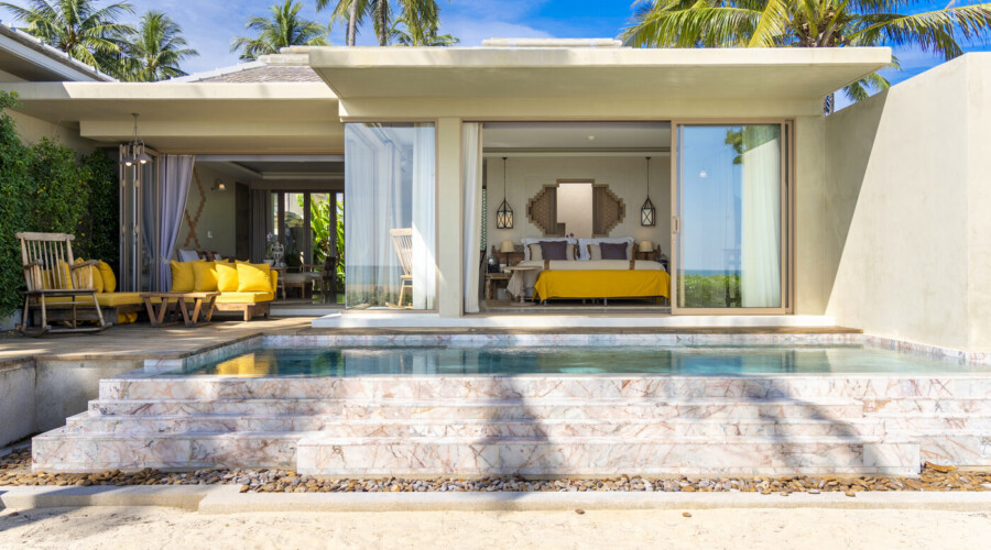 Beachfront Pool Villa