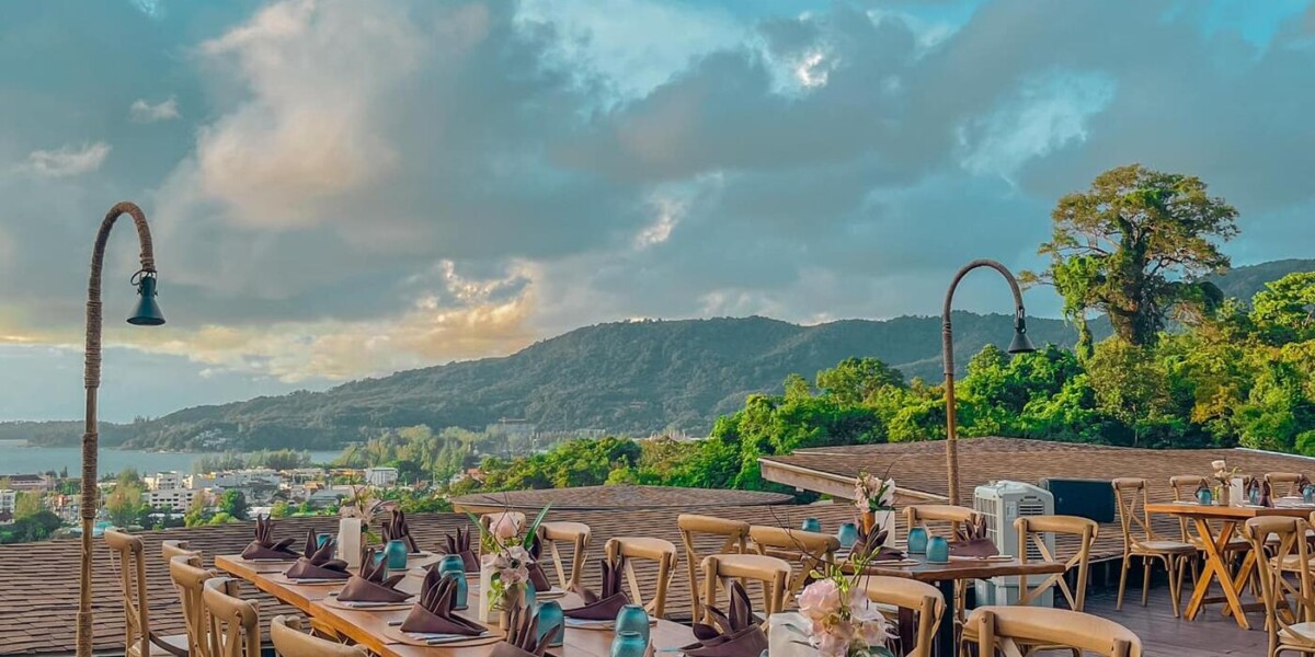 Rooftop Terrace Reception