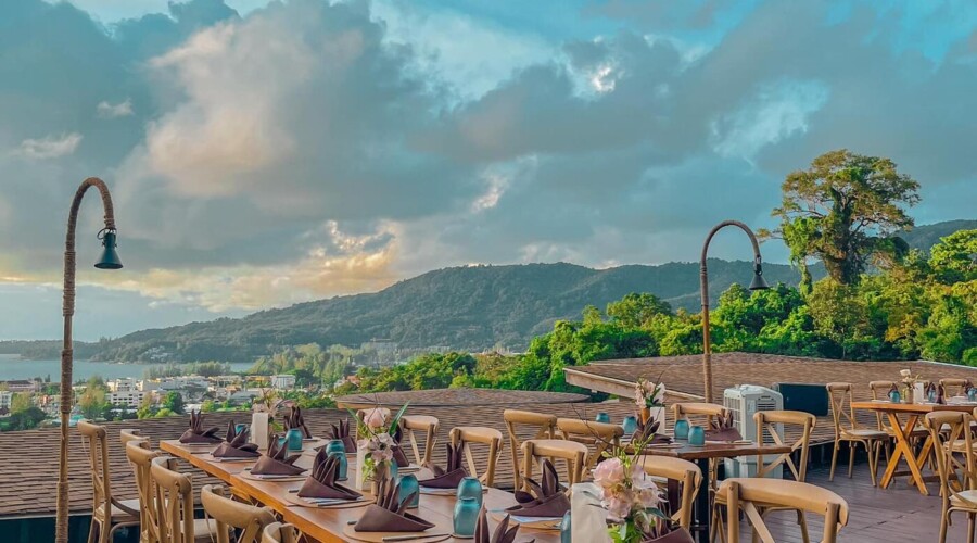 Rooftop Terrace Reception