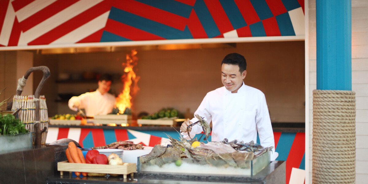 Seafood buffet