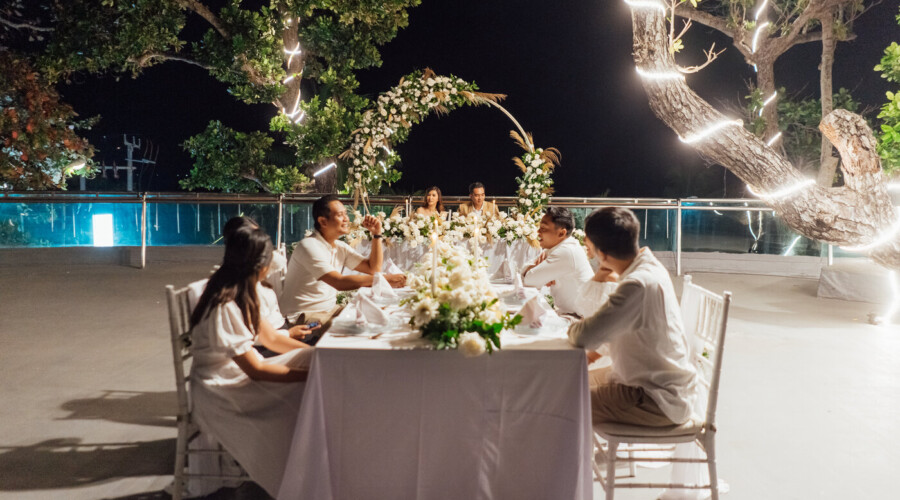 Intimate Wedding Reception