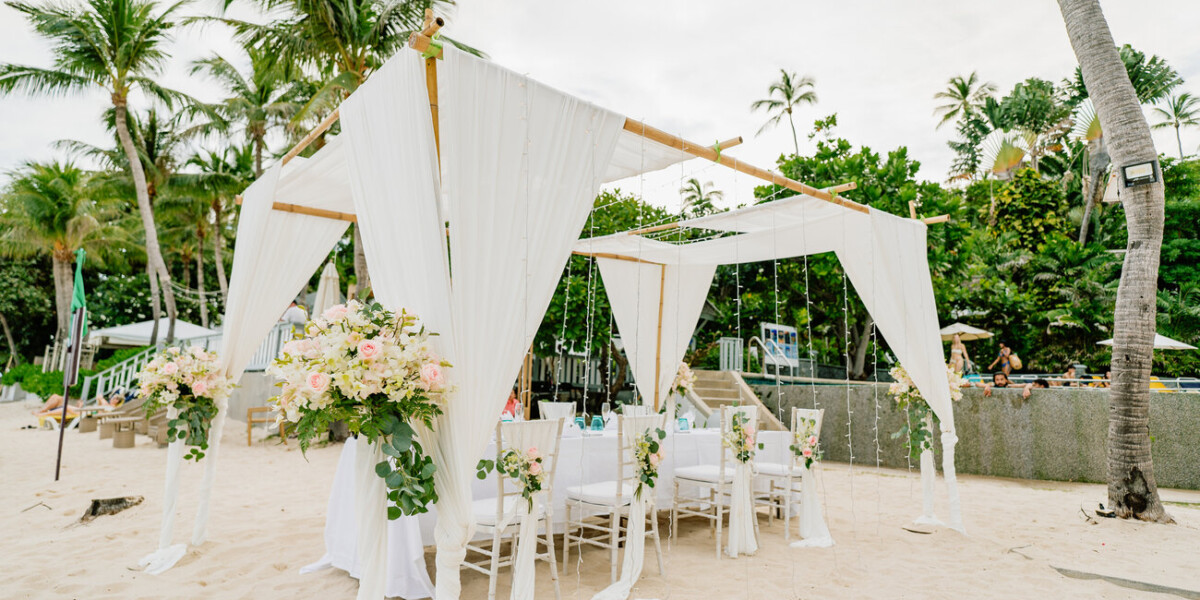 Beachfront reception