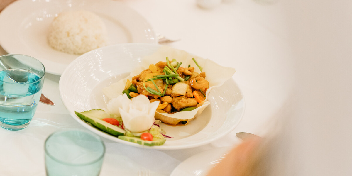 Thai set menu