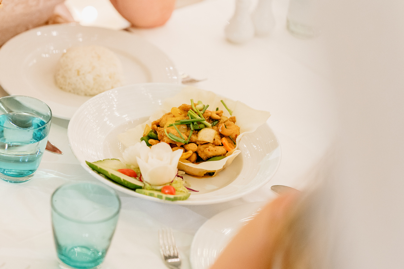 Thai set menu