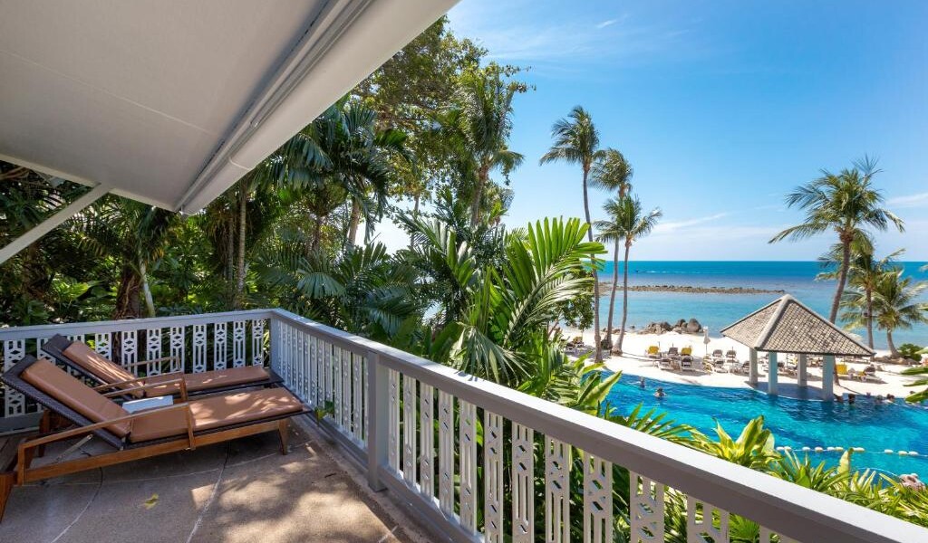 Beachside villa