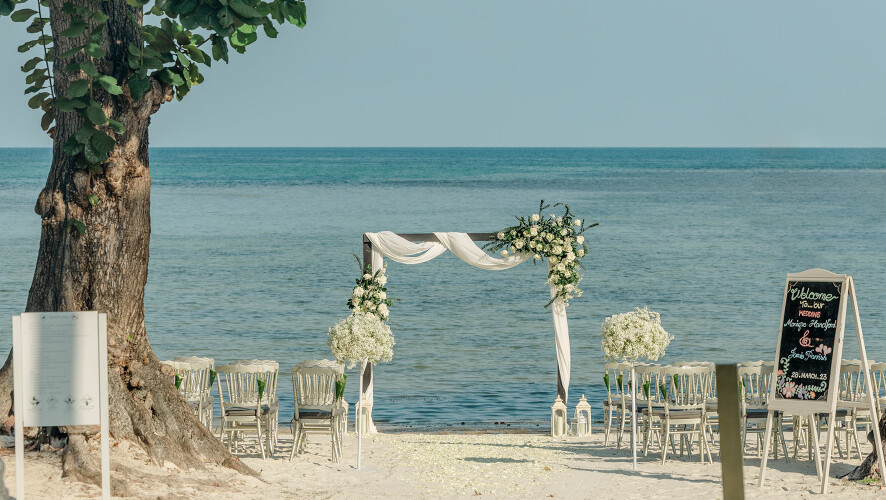 Ceremony at the beach