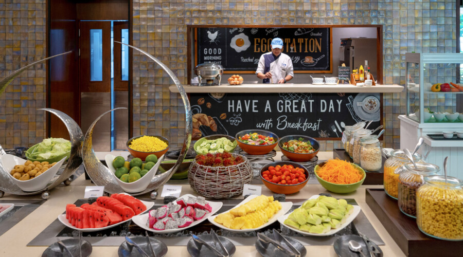 Wedding breakfast buffet