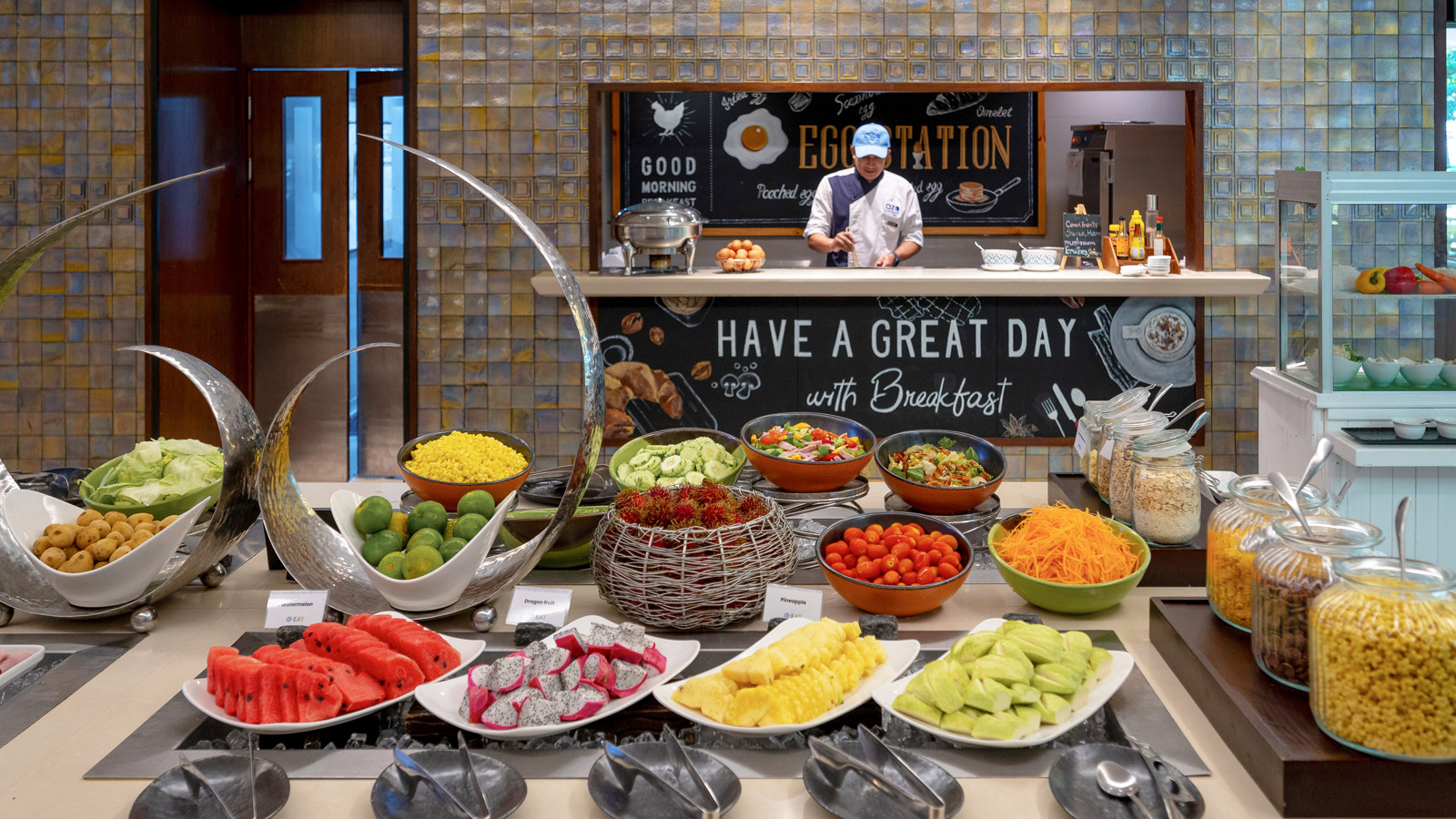 Wedding breakfast buffet
