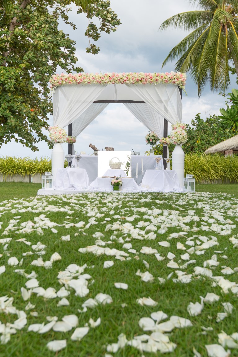 Ceremony on the lawn