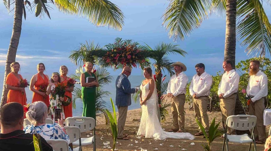 Beach ceremony