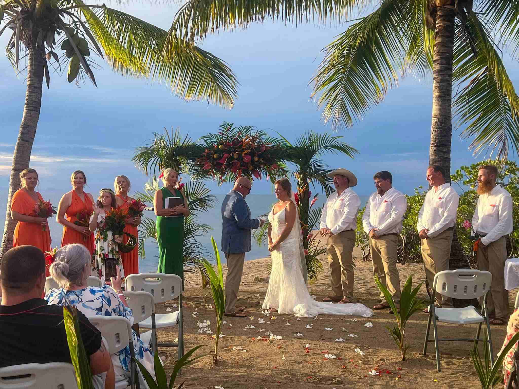 Beach ceremony