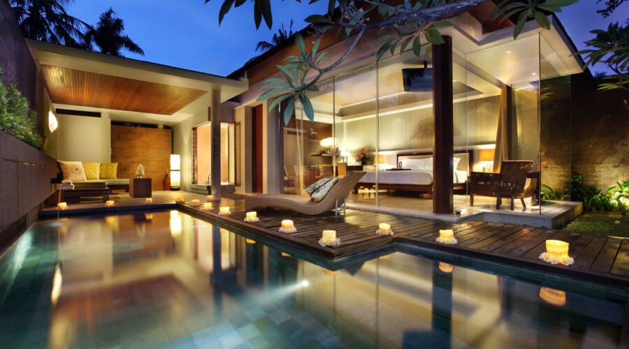 Pool villa