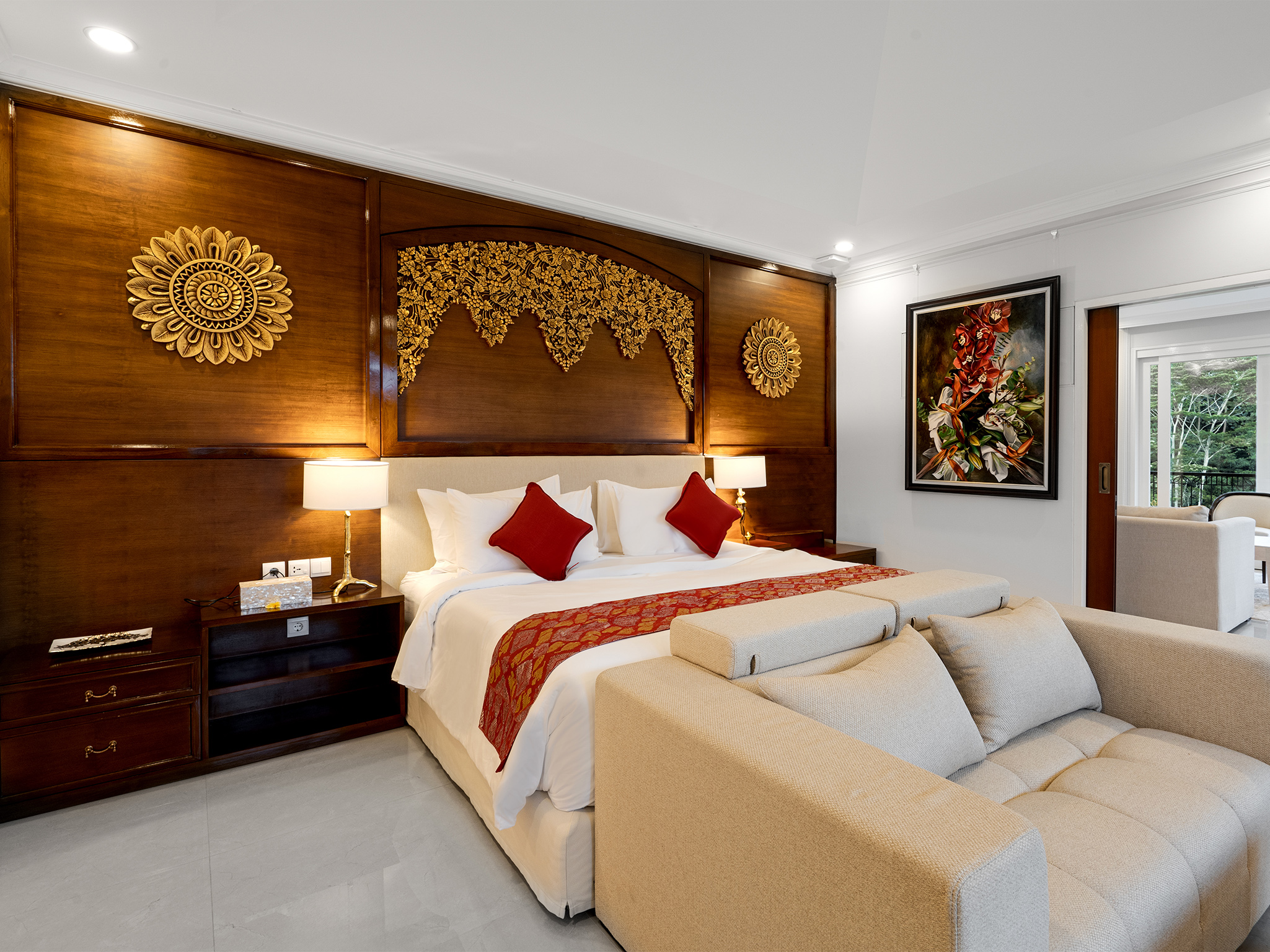 Villa Agung master bedroom