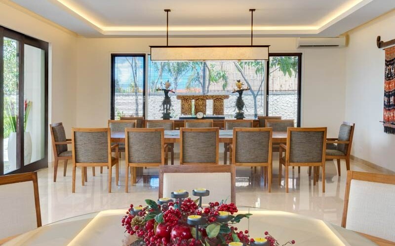 The Pala dining spaces