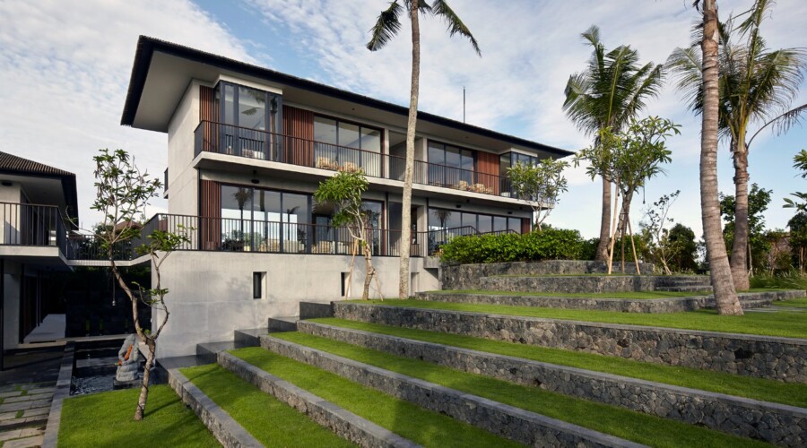 Overview of the villa